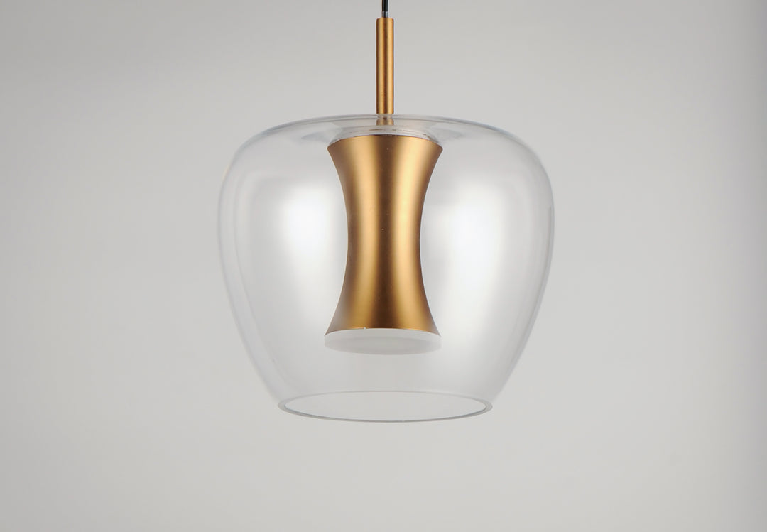 Newton LED 1-Light Pendant by ET2 Lighting, styled view 3