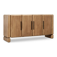 Nia Four Door Sideboard by Modus in Lioness — product view on a white background