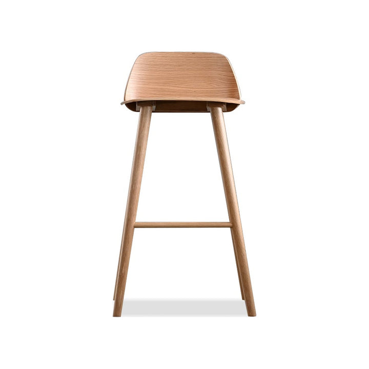 NISA Counter Stool in Natural by Mobital — white cutout