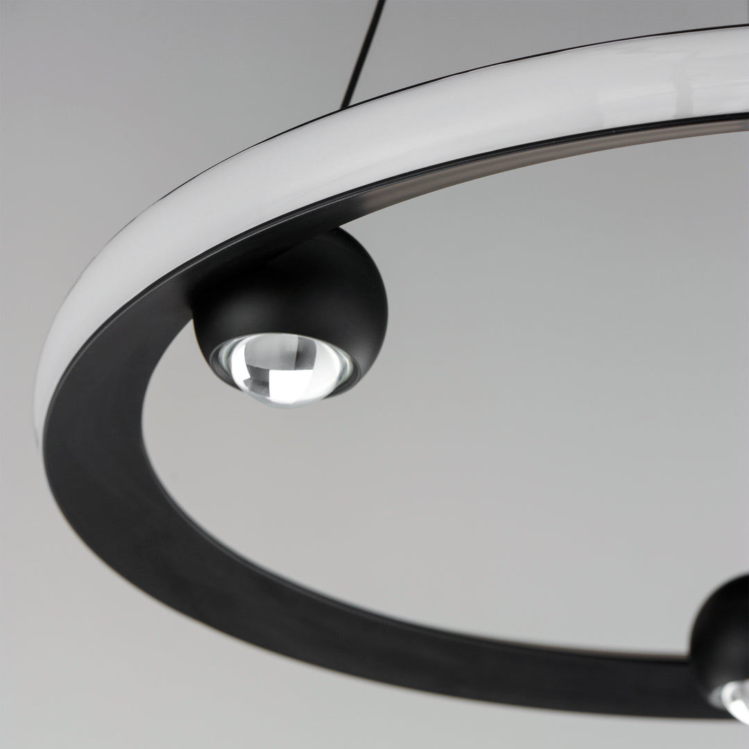Nodes 24" LED Pendant CCT Select by ET2 Lighting, styled view 7
