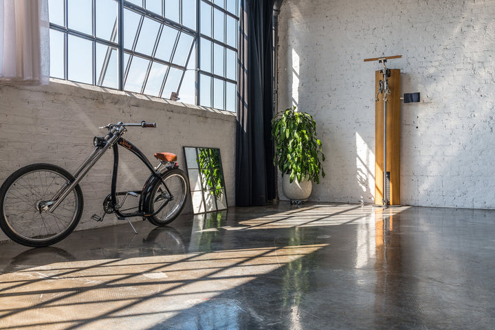 NOHRD SlimBeam in a modern fitness space