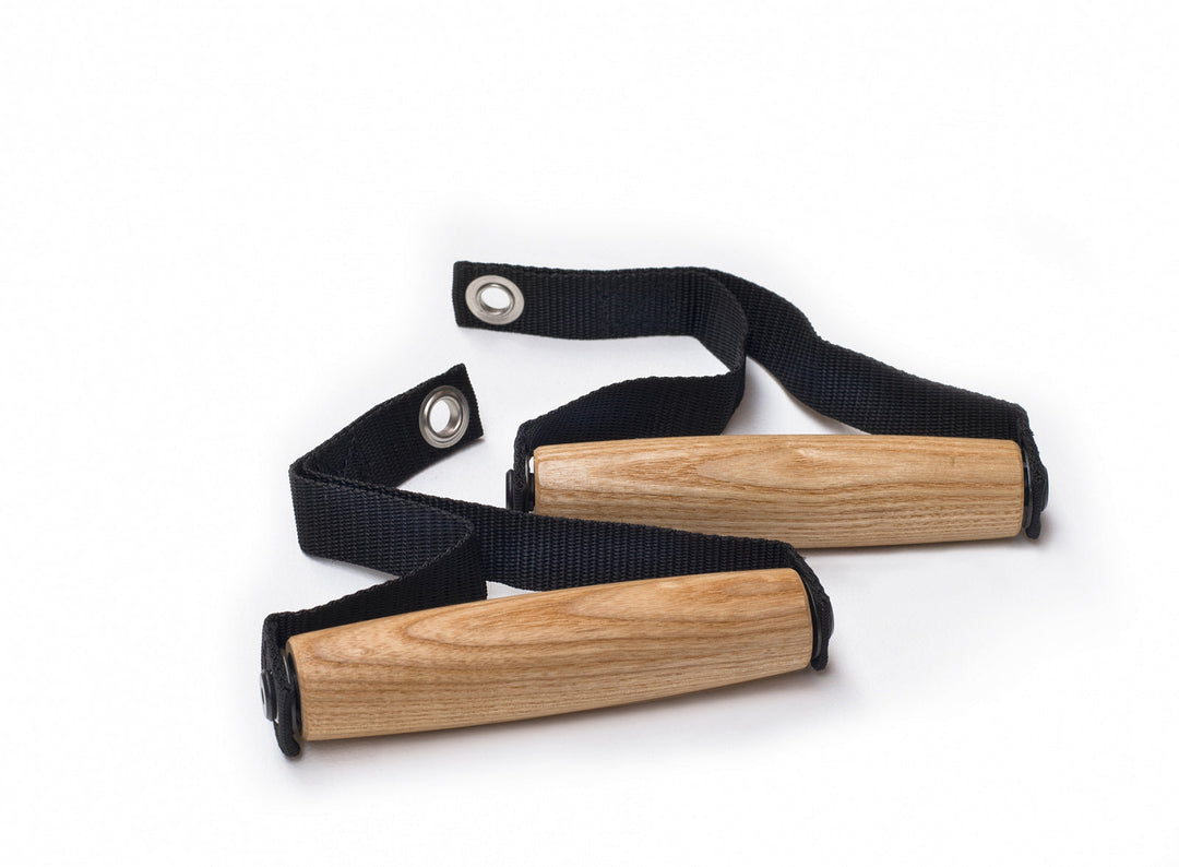 NOHRD SlimBeam Wooden Handle Set installed view 1
