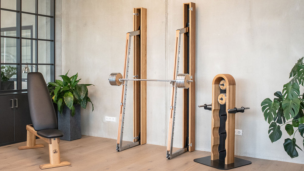 NOHRD SquatRack wall-mounted design