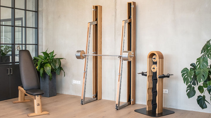NOHRD SquatRack wall-mounted design