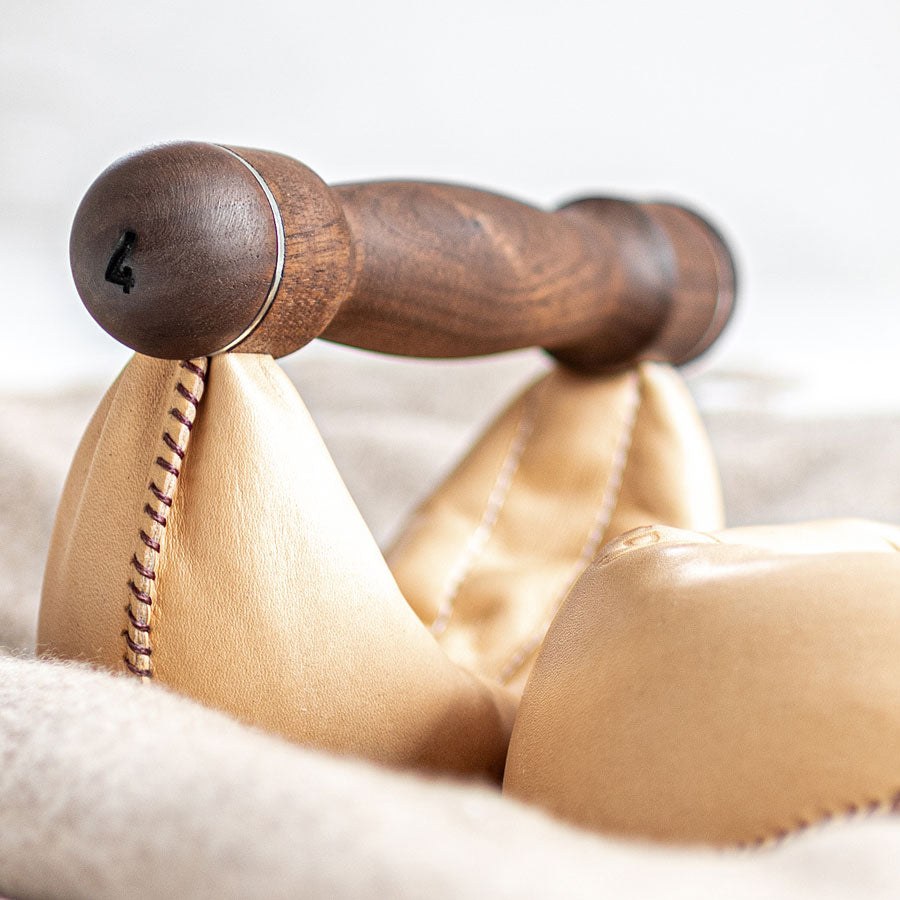 NOHRD SwingBells genuine leather and wood craftsmanship