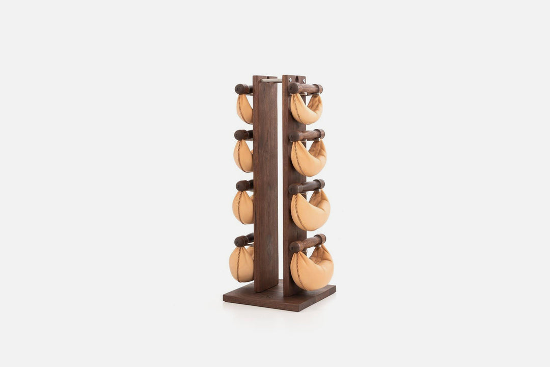 NOHRD SwingBells Tower Walnut with natural leather