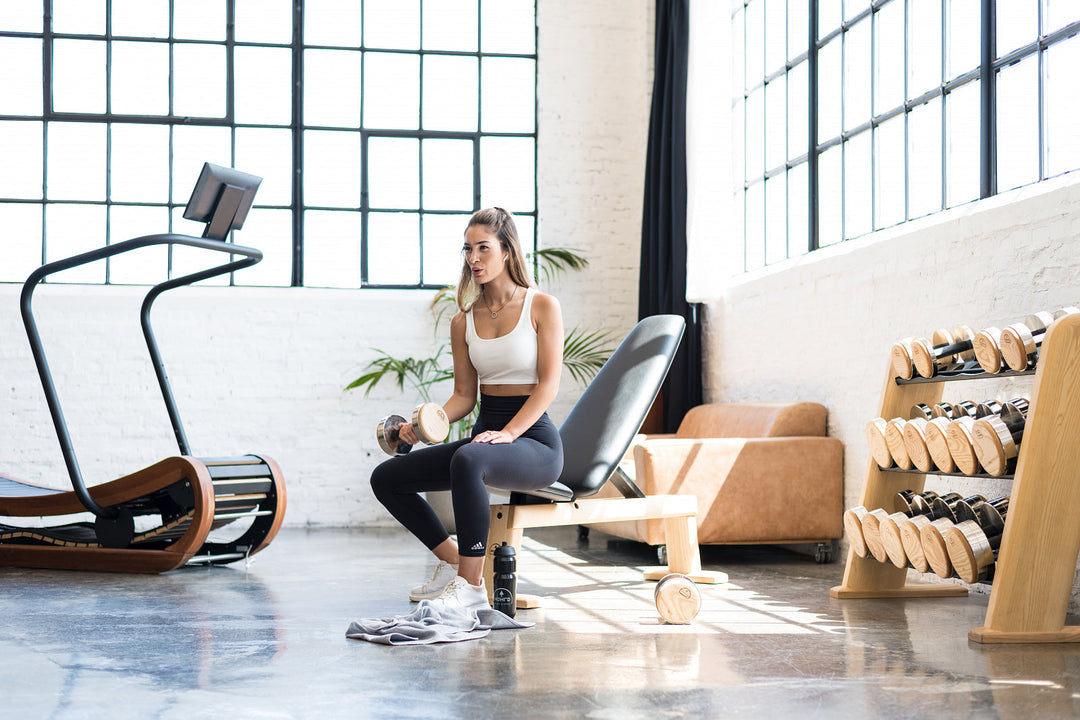 NOHRD WeightBench in a modern fitness space