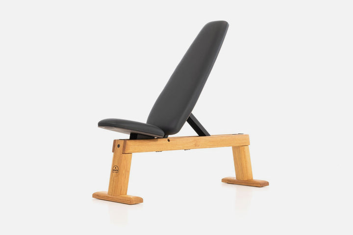 NOHRD WeightBench Oak finish