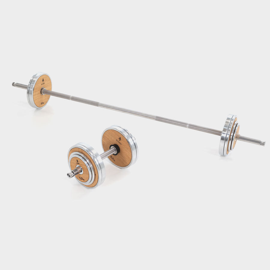 NOHRD WeightPlate barbell with SlideLock system