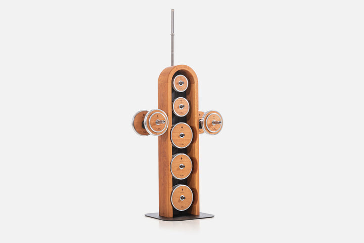 NOHRD WeightPlate Tower Cherry finish