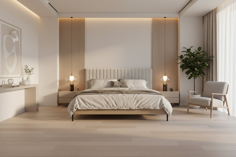 NORI Bed in Natural White Oak Wood Mobital