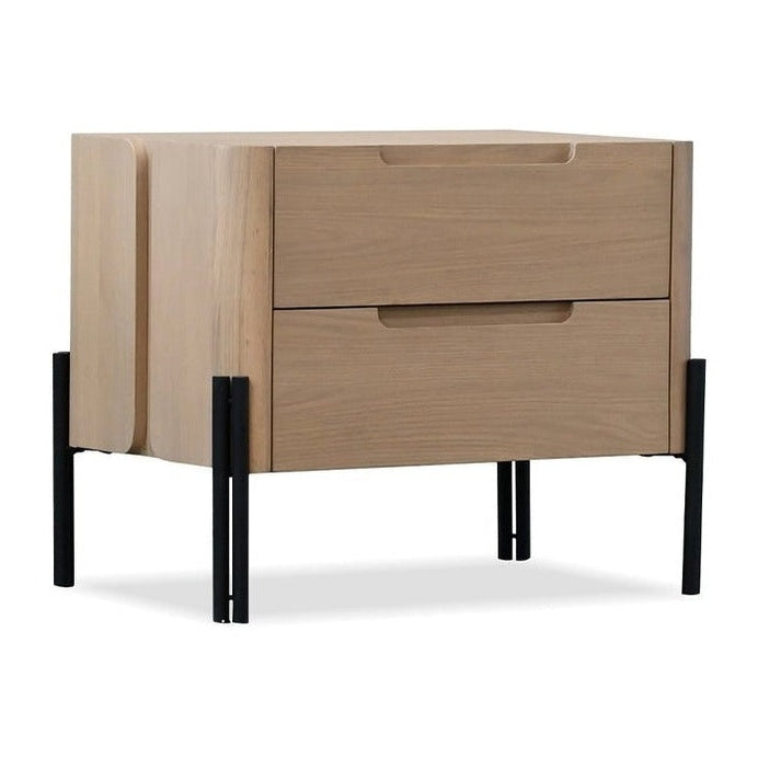NORI Night Table in Natural White Oak Wood Mobital