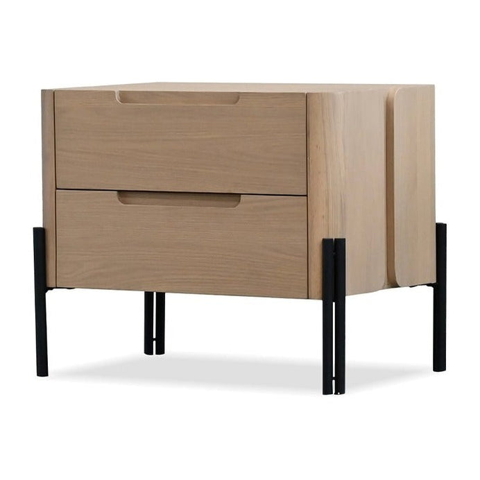 NORI Night Table in Natural White Oak Wood Mobital