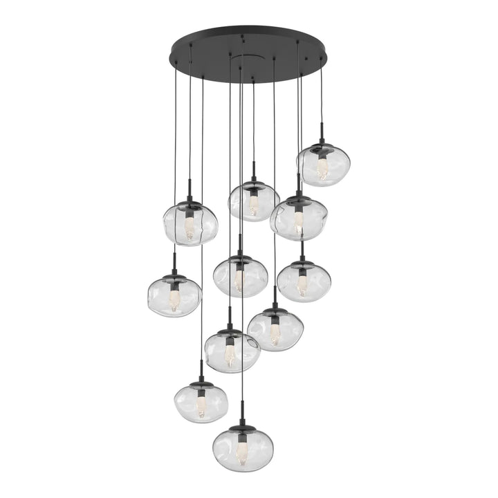 Nova Round Pendant Chandelier by Hammerton Studio, 11 Lights – Integrated LED