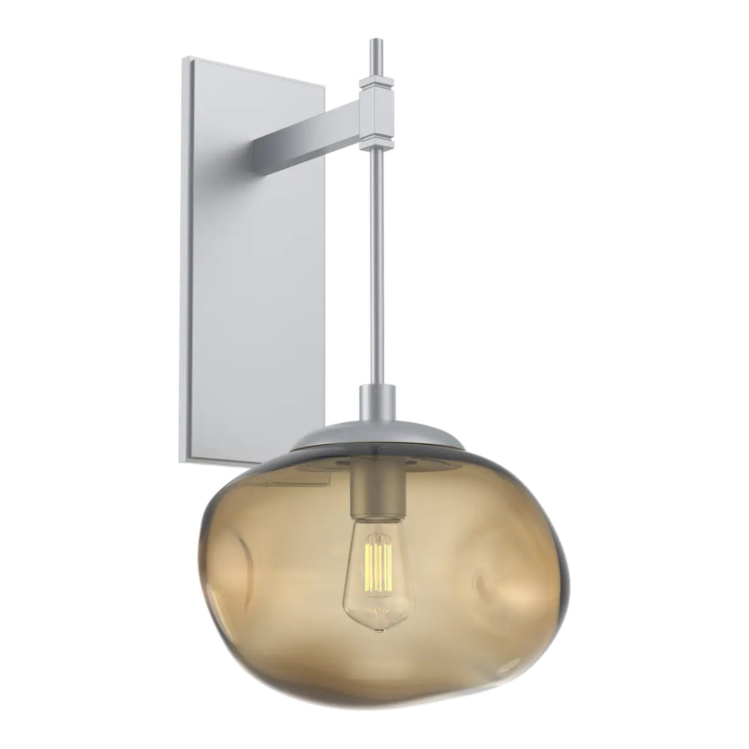 Nova Tempo Sconce by Hammerton Studio in Classic Silver