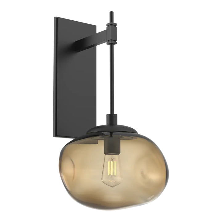 Nova Tempo Sconce by Hammerton Studio in Matte Black