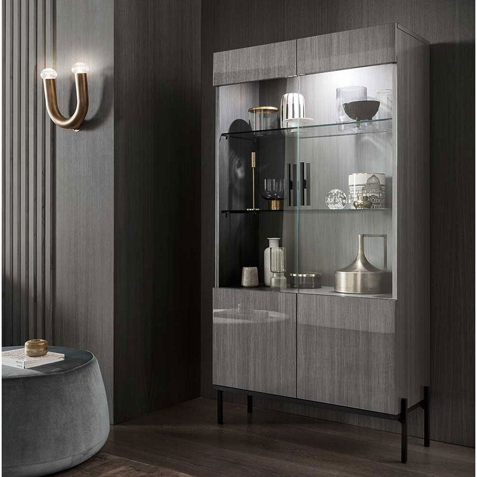 Novecento 2-Door Curio Cabinet by ALF Group