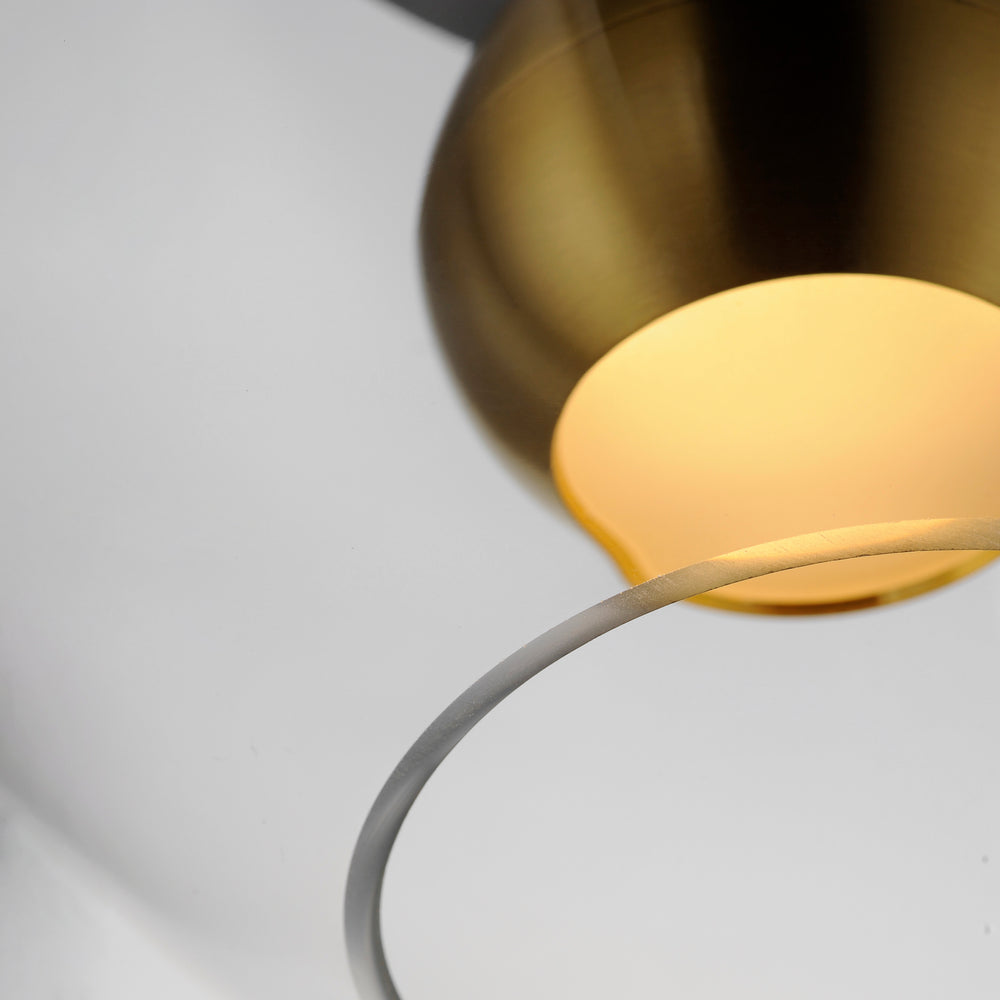 Nucleus LED Flush Mount by ET2 Lighting, styled view 1