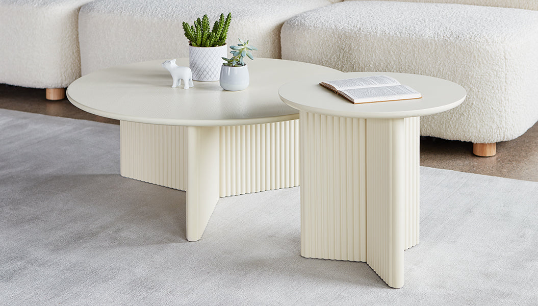 Odeon tables in Pearl lifestyle