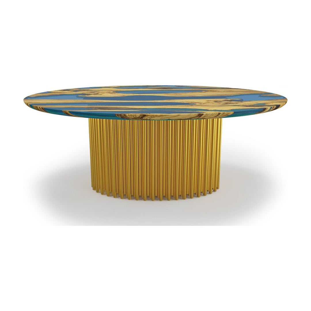 Okeanos Olive Wood Dining Table Arditi Collection