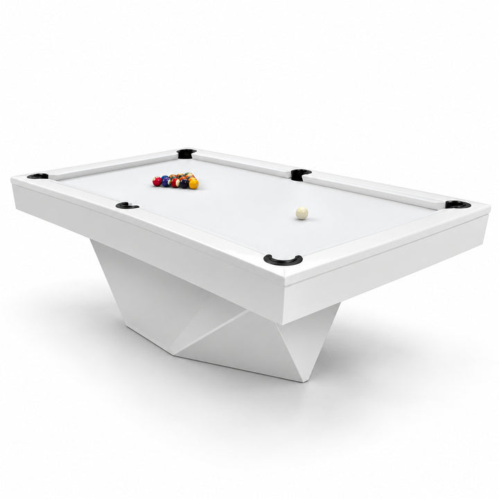 Olics pool table - Crisp White 