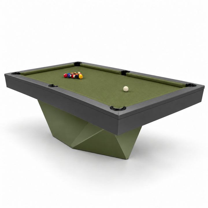 Olics pool table - Olive &amp; Charcoal 