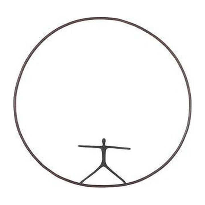 Olympic Figure in Iron Ring, Black, Rust, Style B Phillips Collection