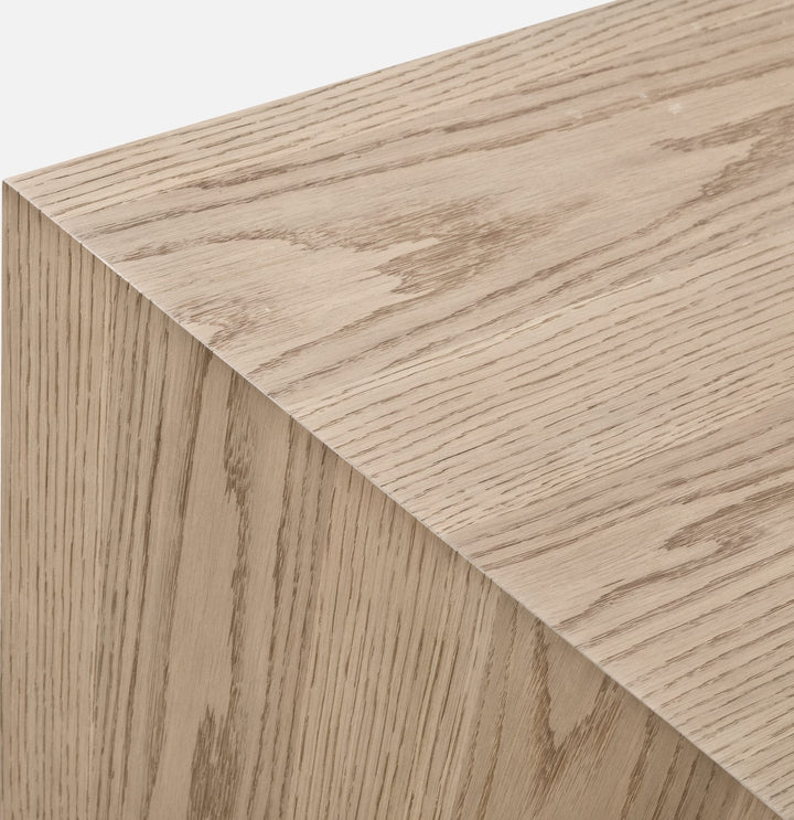 One Coastal Five Drawer Chest in Bisque — detail view