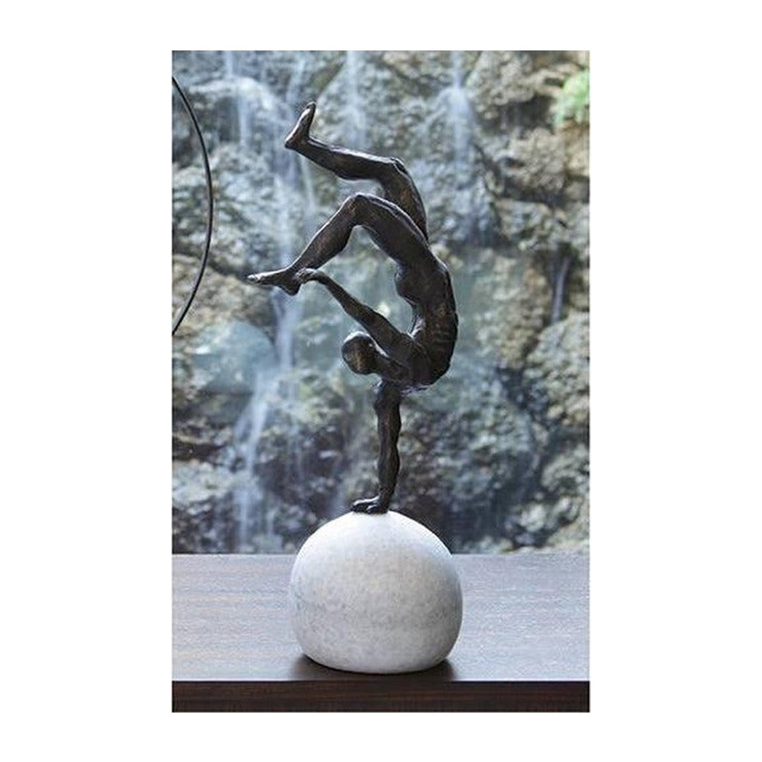 One Hand Balancing Act Statue Global