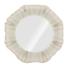 Onyx Round Mirror, Rustic Phillips Collection