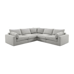 ONZA Sectional 5-piece in Oat Tweed Mobital