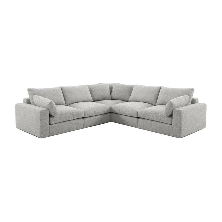 ONZA Sectional 5-piece in Oat Tweed Mobital