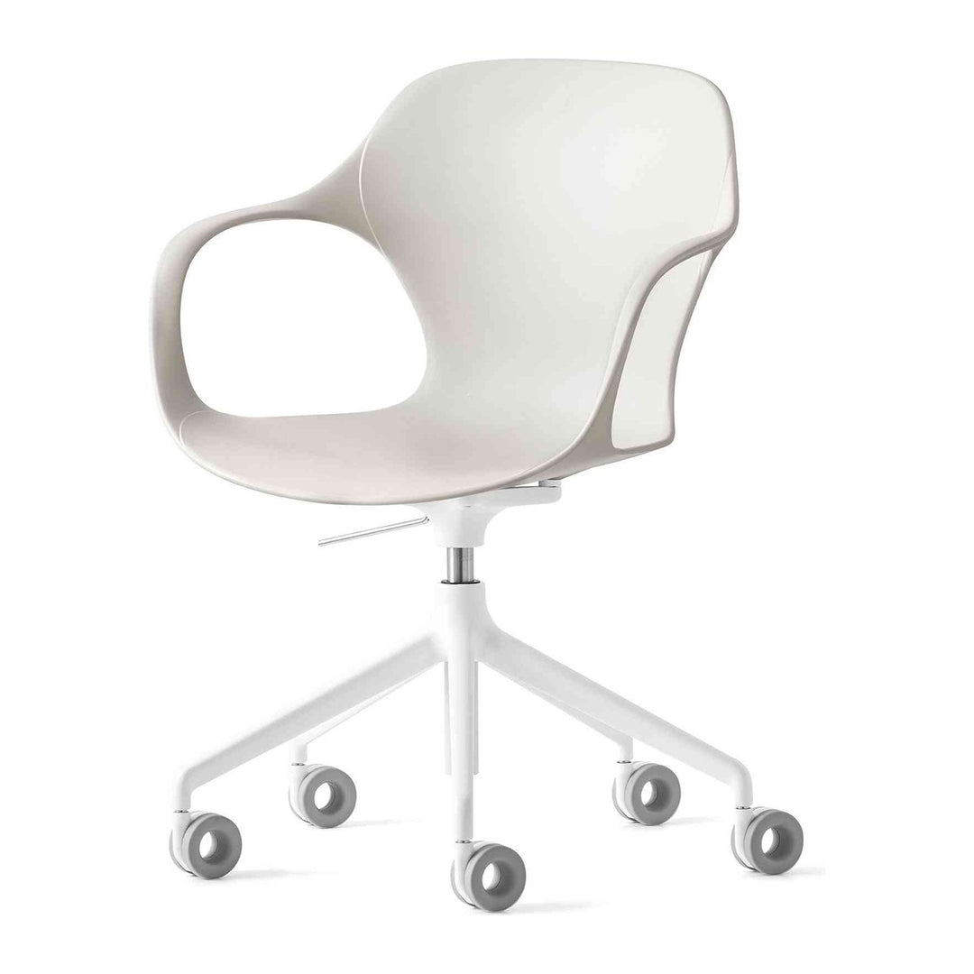 Ops! Aluminum Office Armchair by Connubia, white background
