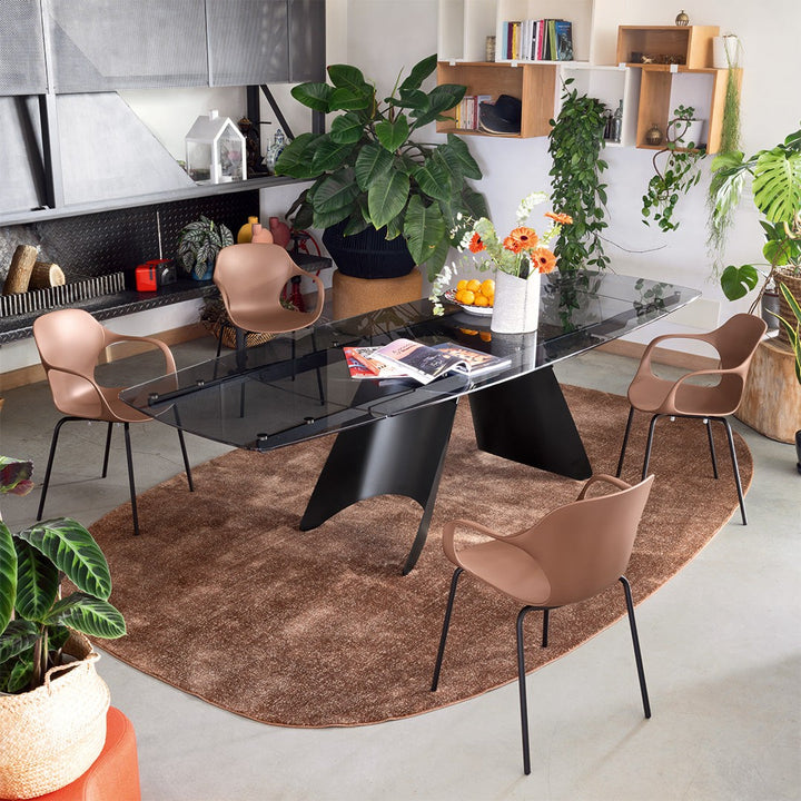Ops! Dining Armchair by Connubia in a styled interior