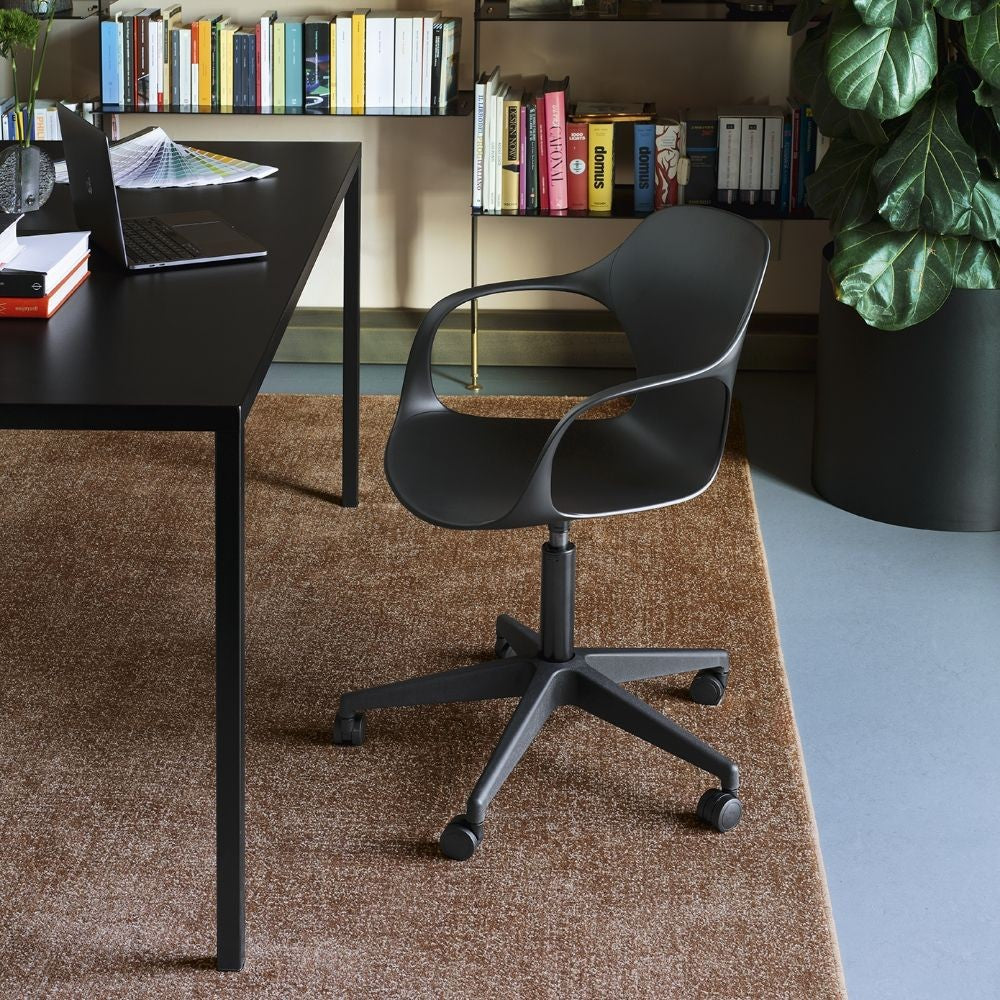 Ops! Nylon-Base Office Armchair by Connubia in a styled interior