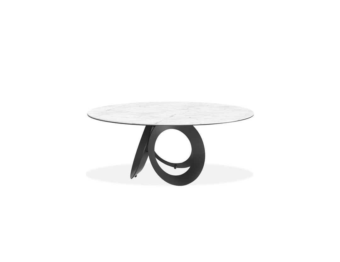 OPTIC Dining Table in White