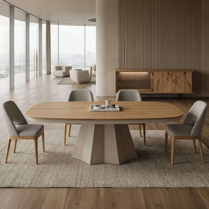 Optimus Extension Dining Table Dining Tables Ozzio Italia