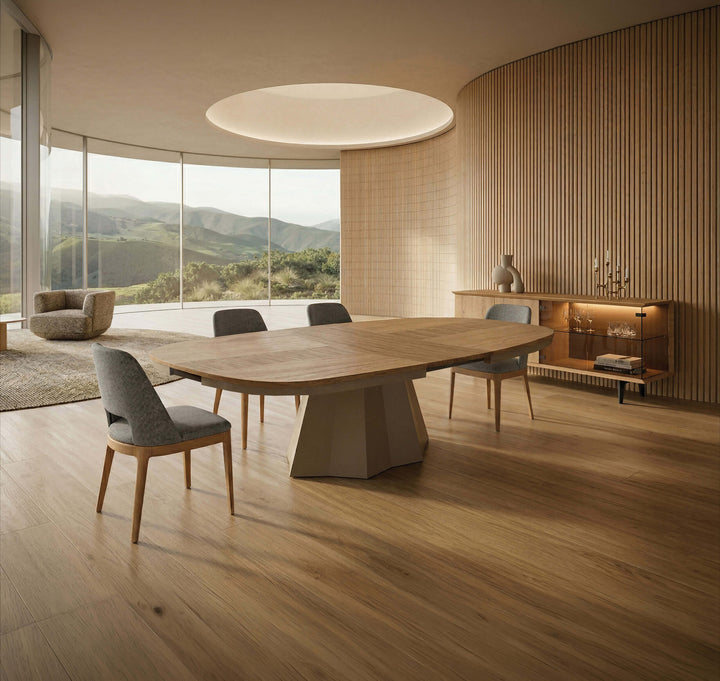Optimus Extension Dining Table Dining Tables Ozzio Italia