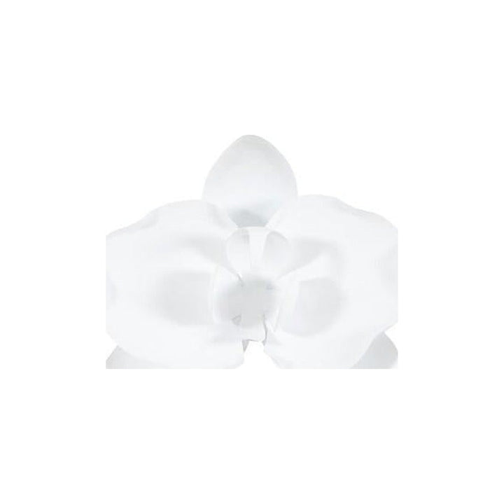 Orchid Flower Wall Decor, White, Metal Phillips Collection