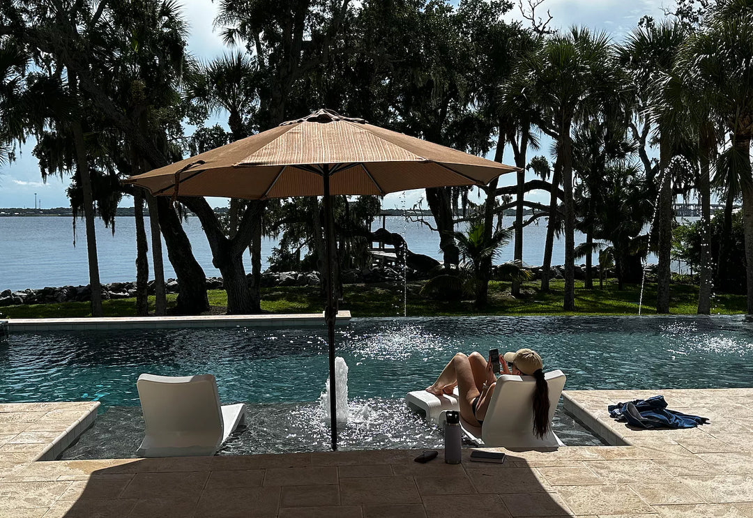 Line Ottoman Outdoor Ottomans Tupelo