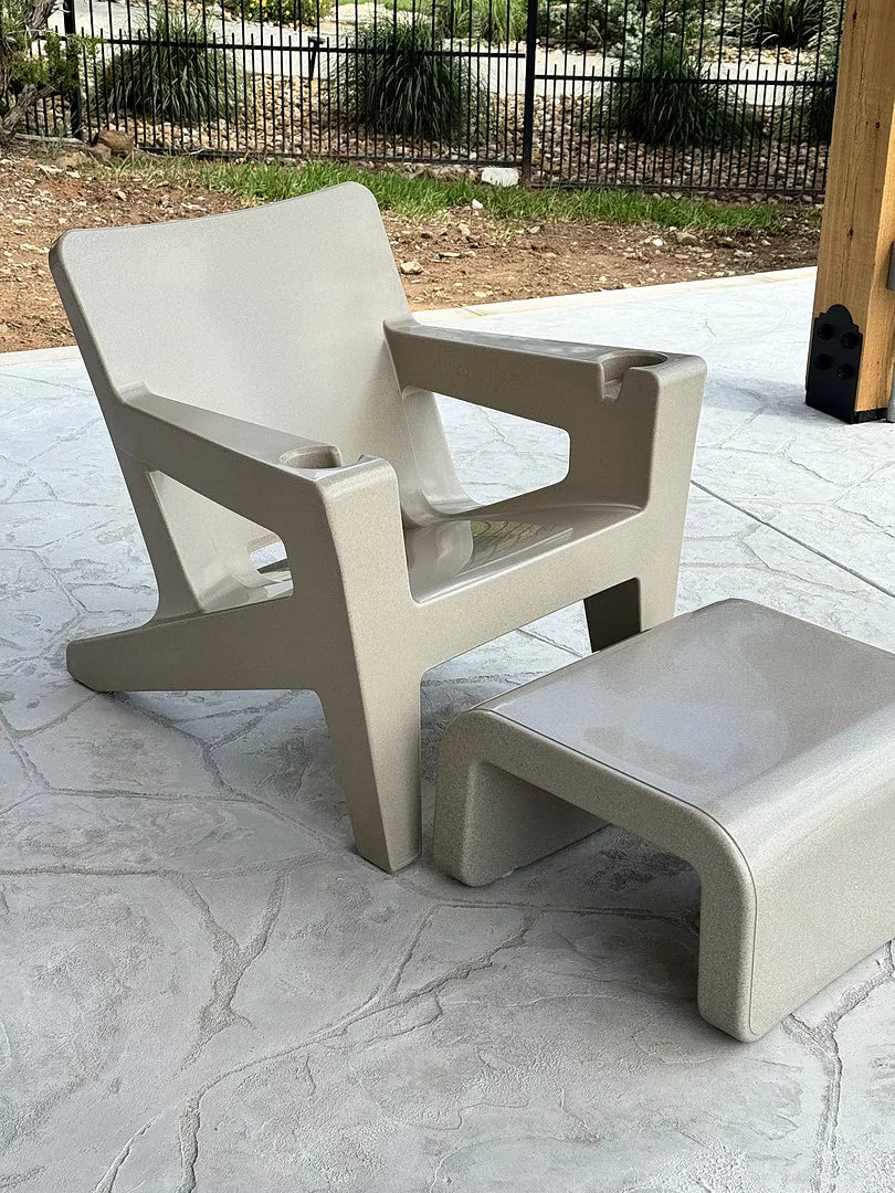 Line Ottoman Outdoor Ottomans Tupelo