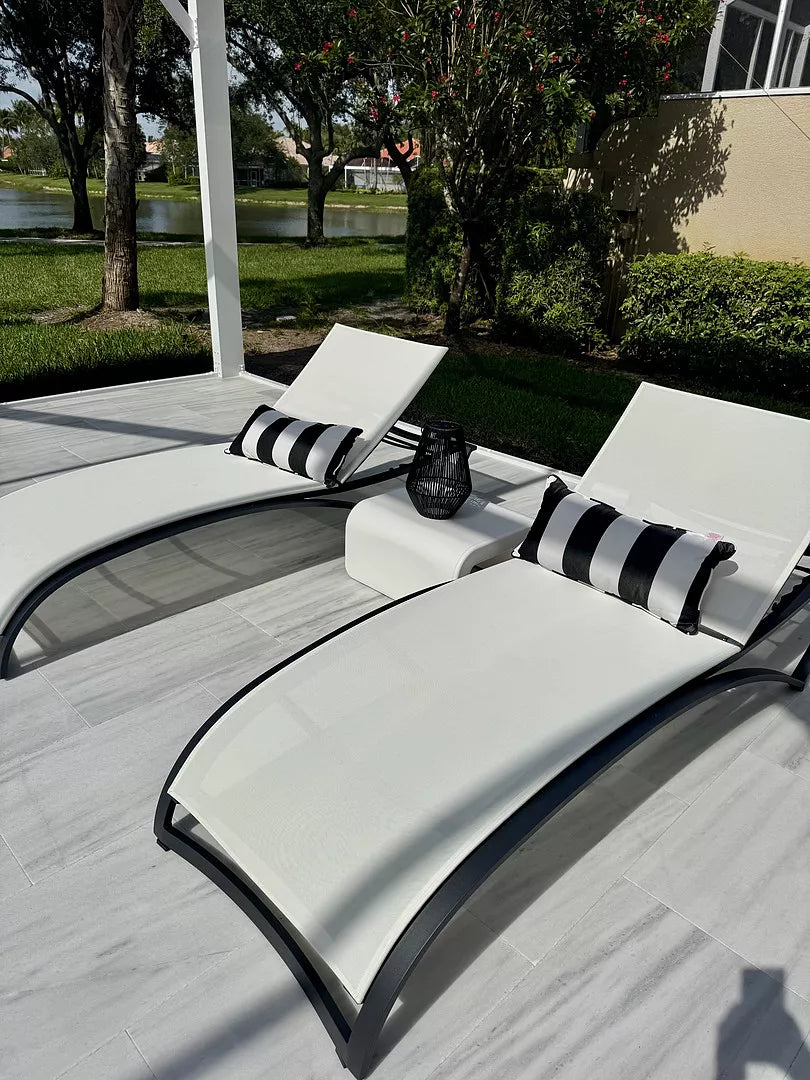 Line Ottoman Outdoor Ottomans Tupelo