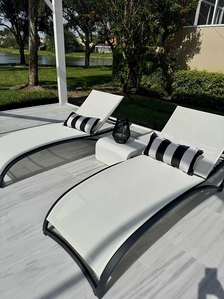 Line Ottoman Outdoor Ottomans Tupelo