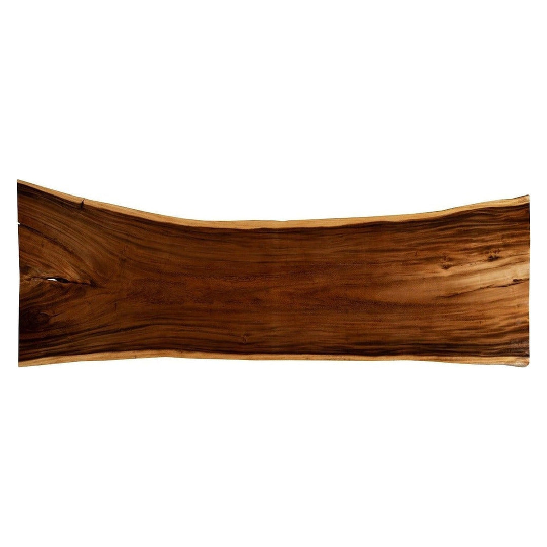 Origins Dining Table Live Edge, Natural, Satin Black Legs ID113622 Phillips Collection