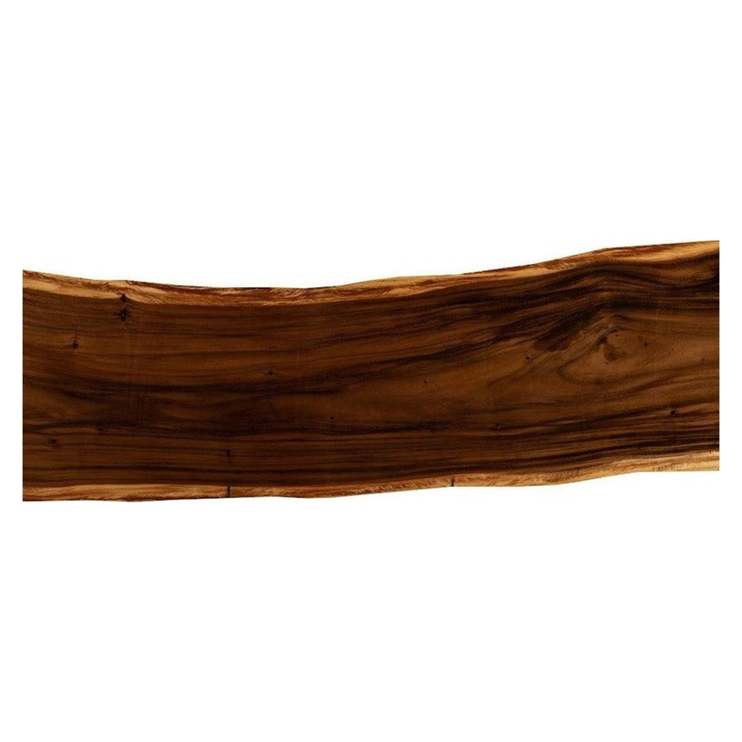Origins Dining Table Live Edge, Natural, Satin Black Legs ID113624 Phillips Collection