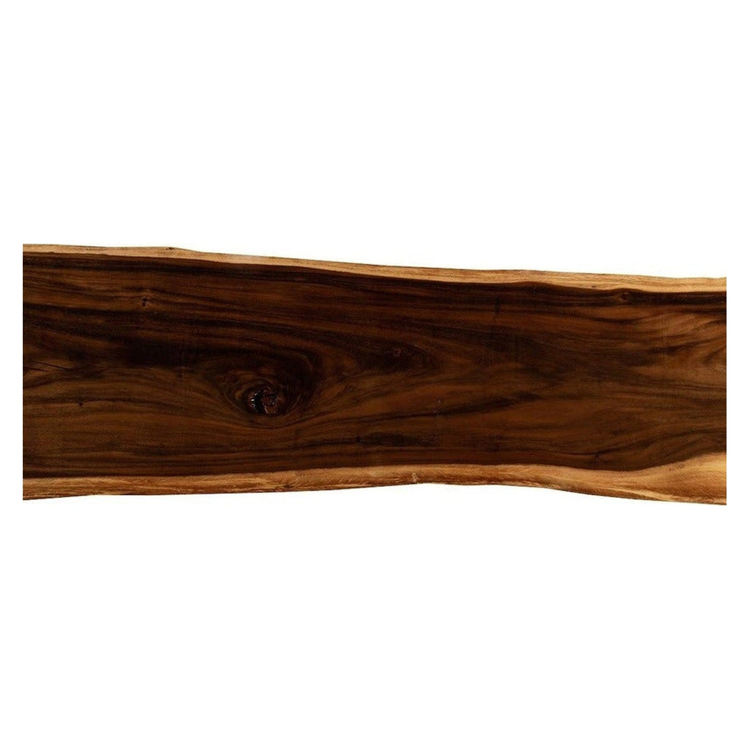 Origins Dining Table Live Edge, Natural, Satin Black Legs ID113628 Phillips Collection