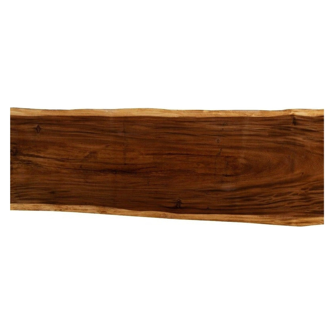 Origins Dining Table Live Edge, Natural, Satin Black Legs ID113629 Phillips Collection
