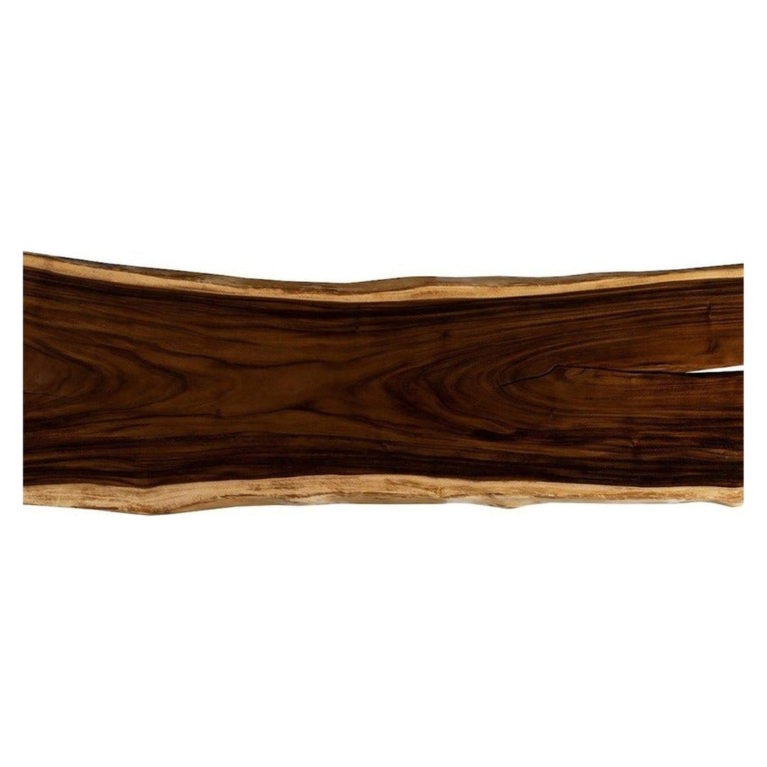 Origins Dining Table Live Edge, Natural, Satin Black Legs ID113850 Phillips Collection