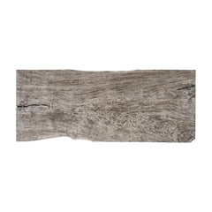 Origins Dining Table Live Edge, Gray Stone, Straight Satin Black Legs TH113107 Phillips Collection