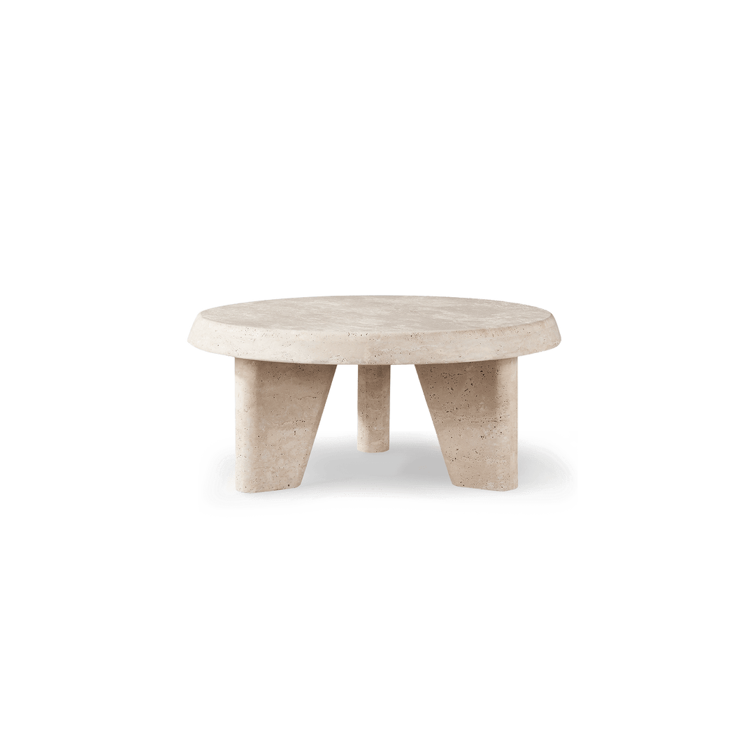 LUCCA ROUND COFFEE TABLE 33" — full product view
